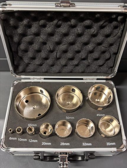 JUEGO DE COPAS DIAMANTADAS